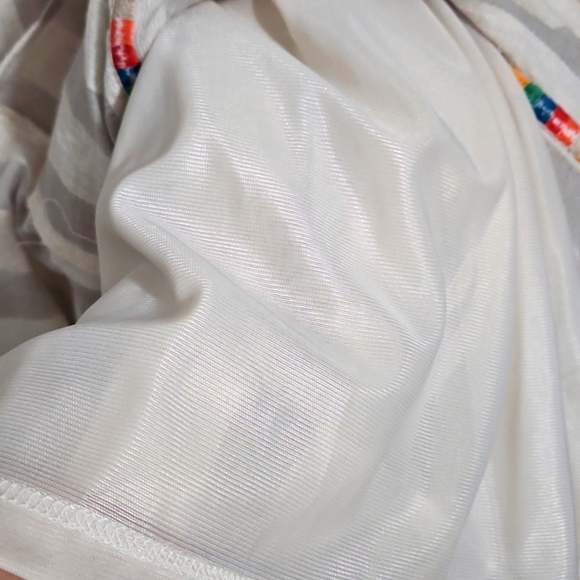 Altar'd State Women's Bohemian Embroidered Dress with Tassels M - Picture 9 of 12